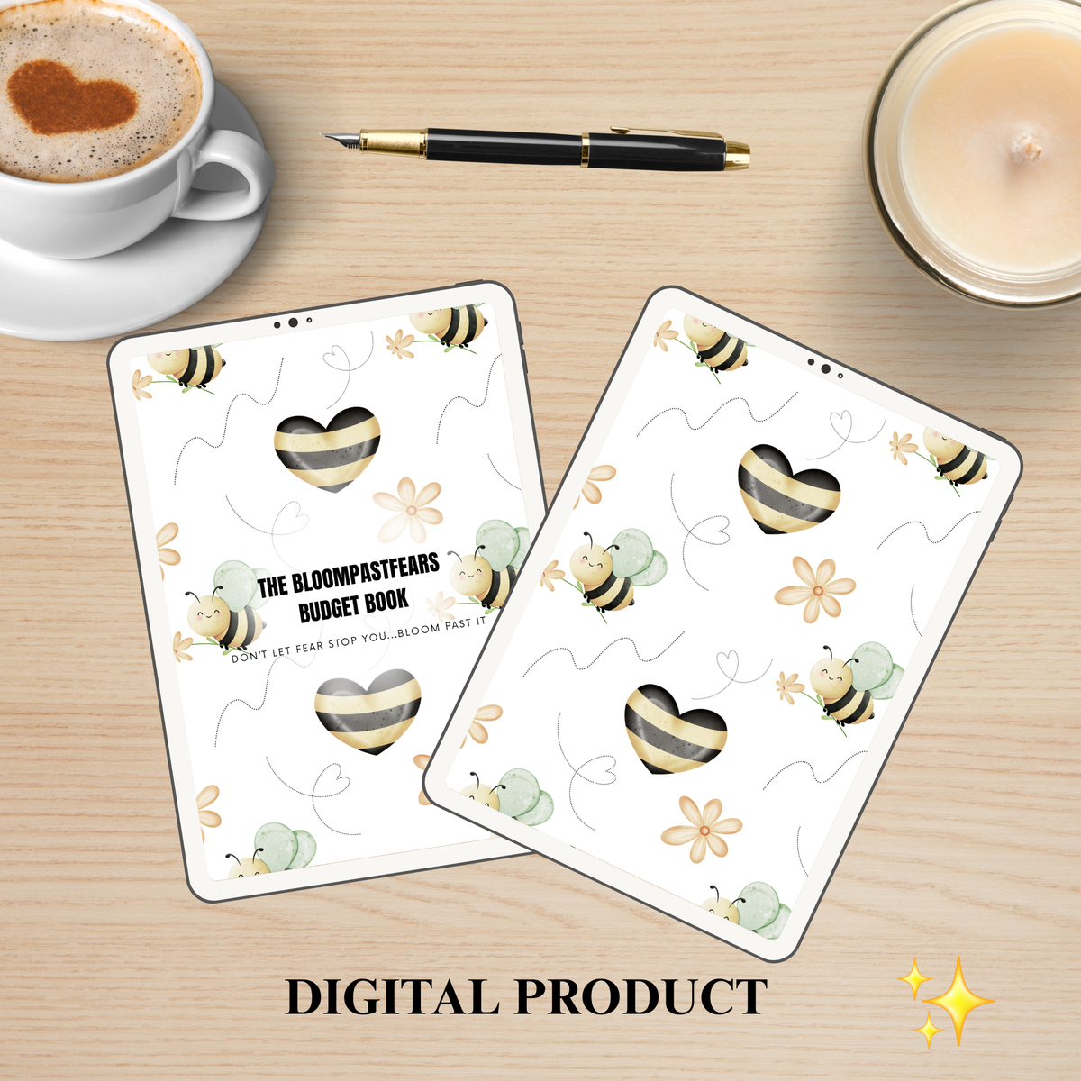 BPF Undated Budget Planner *Digital File* 2026 (Bee)