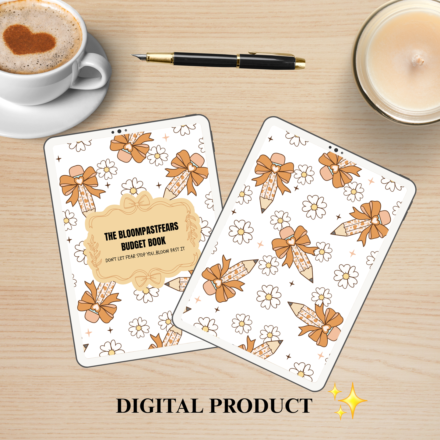 BPF Undated Budget Planner *Digital File* 2026 (Pencil)