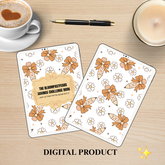 BPF Savings Challenge Book *Digital File 2026 (Pencil)
