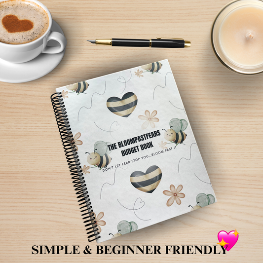 6 Month Undated Budget Planner 2026 (Bee)